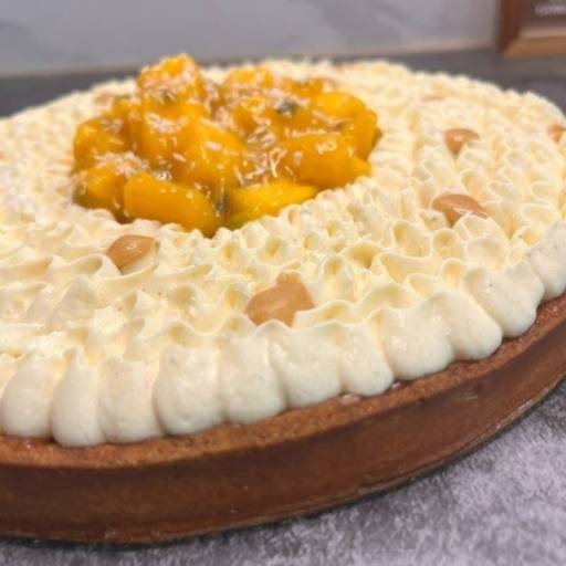 Tarte mangue coco passion