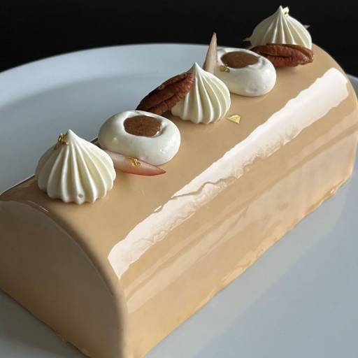 Bûche aux noix de pécan 