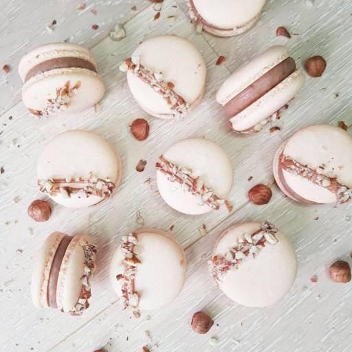 Macarons noisette 