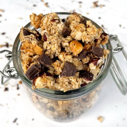 Granola chocolat amandes et noisettes